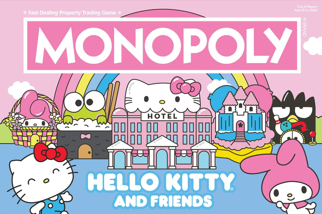 The Op Monopoly: Hello Kitty And Friends Board Games 1 The Op Monopoly: Hello Kitty And Friends Board Games