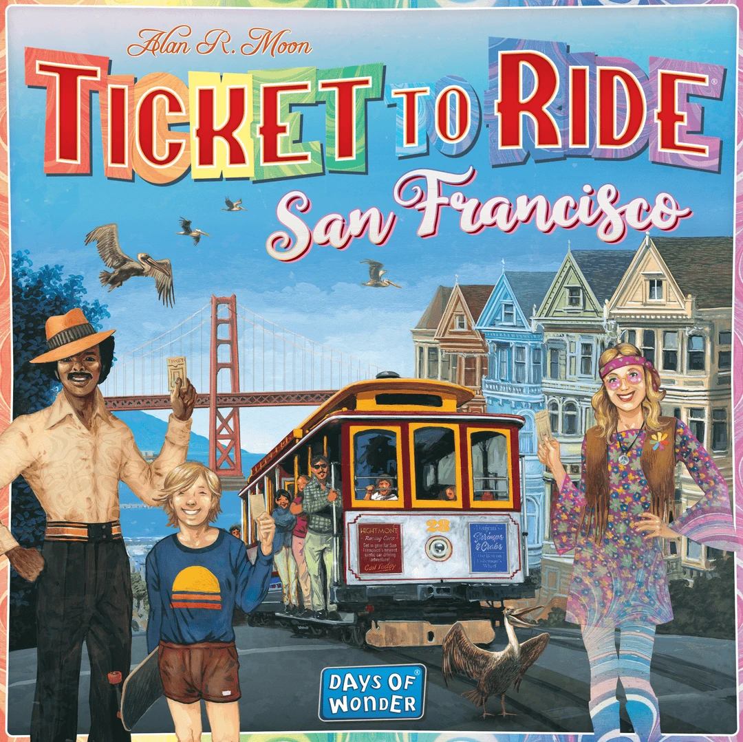 Days Of Wonder Ticket To Ride: San Francisco *PRE-ORDER* Board Games 1 Days Of Wonder Ticket To Ride: San Francisco *PRE-ORDER* Board Games