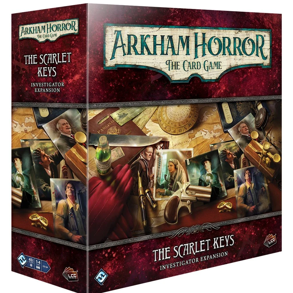 Fantasy Flight Games Arkham Horror: The Card Game – The Scarlet Keys Investigator Expansion *PRE-ORDER* 1 Fantasy Flight Games Arkham Horror: The Card Game – The Scarlet Keys Investigator Expansion *PRE-ORDER*