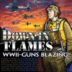 Dan Verssen Games (DVG) Down In Flames: WWII-Guns Blazing Board Games