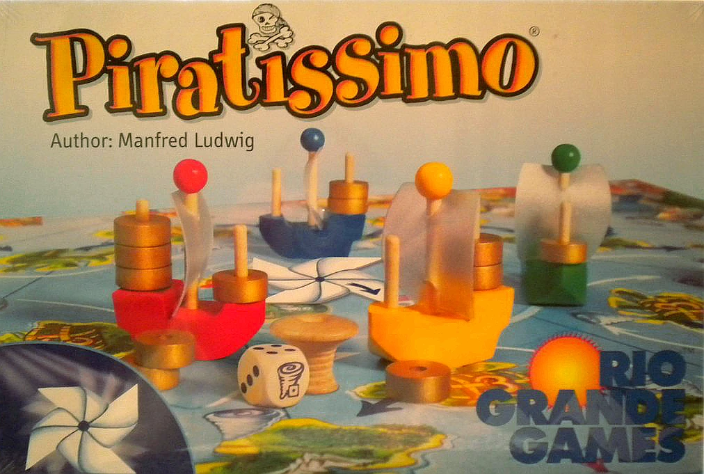 Rio Grande Games Board Games Piratissimo 1 Rio Grande Games Board Games Piratissimo