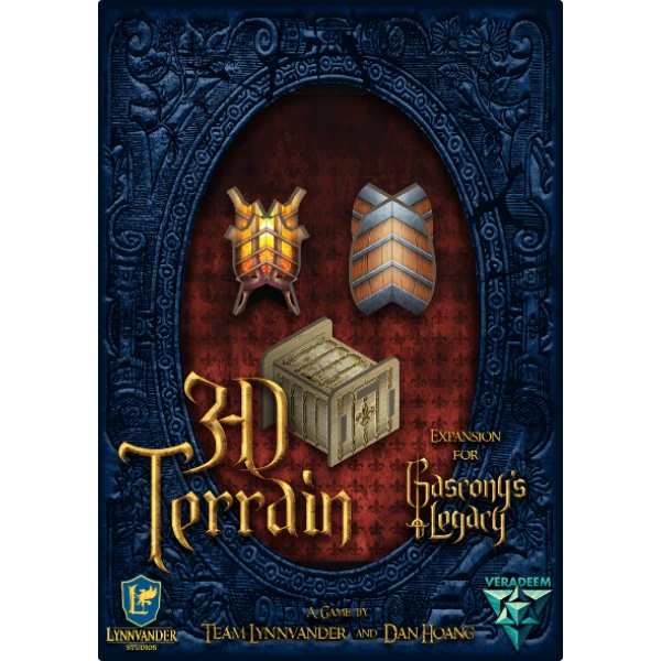 Lynnvander Studios Board Games Gascony's Legacy: 3D Terrain Expansion 1 Lynnvander Studios Board Games Gascony's Legacy: 3D Terrain Expansion