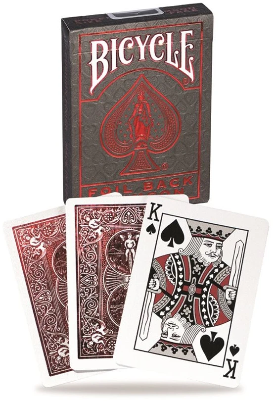 Board Games Bicycle Playing Cards - Metalluxe Red 1 Board Games Bicycle Playing Cards - Metalluxe Red