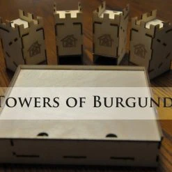Meeple Realty - The Towers Of Burgundy (Compatible With CASTLES OF BURGUNDYâ„¢)