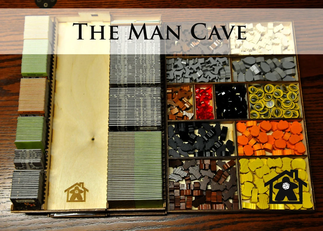 Meeple Realty - The Man Cave (Compatible With CAVERNA™) 1 Meeple Realty - The Man Cave (Compatible With CAVERNA™)