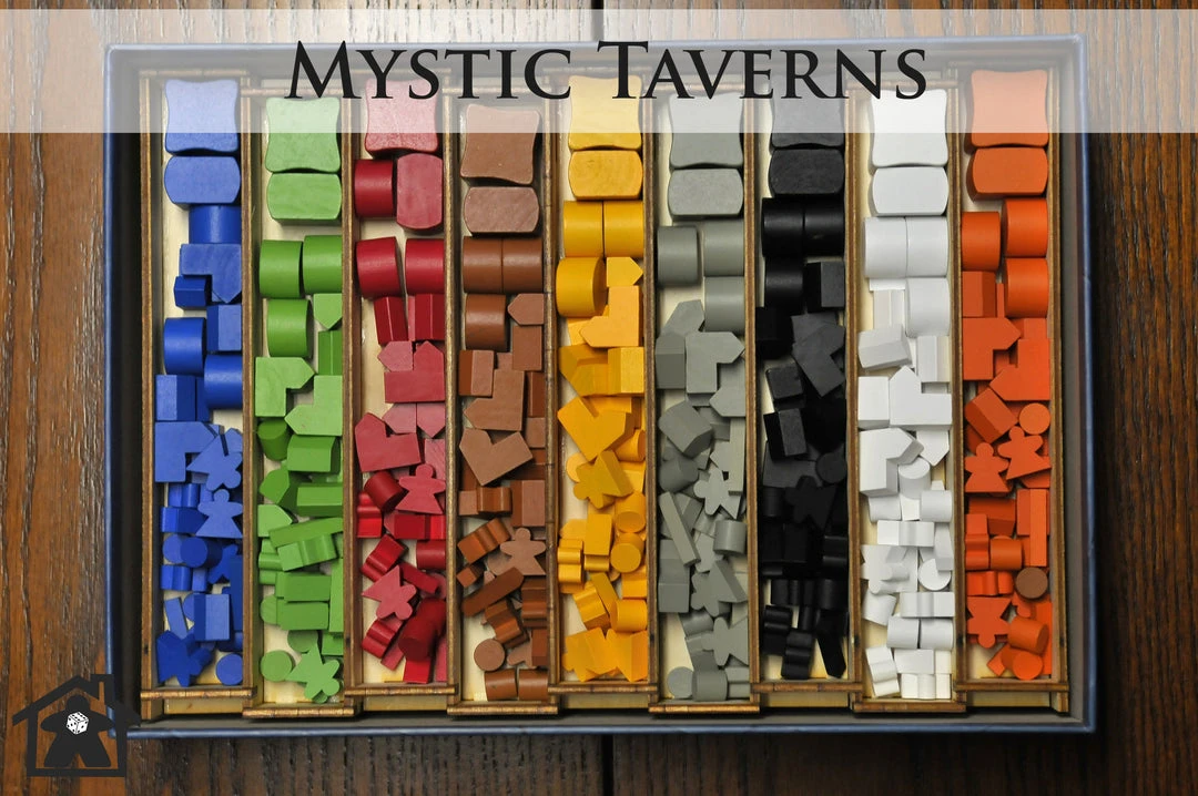 Meeple Realty - Mystic Taverns (Compatible With TERRA MYSTICA™ ) 4 Meeple Realty - Mystic Taverns (Compatible With TERRA MYSTICA™ )