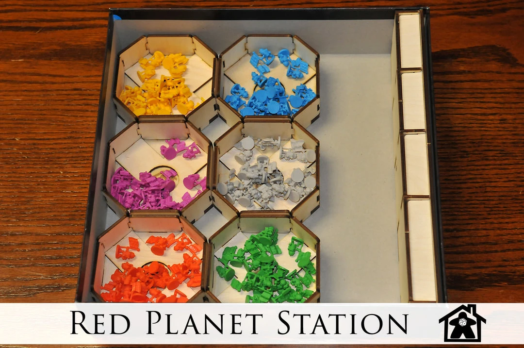 Meeple Realty - Red Planet Station (Compatible With MISSION RED PLANET™) 2 Meeple Realty - Red Planet Station (Compatible With MISSION RED PLANET™)