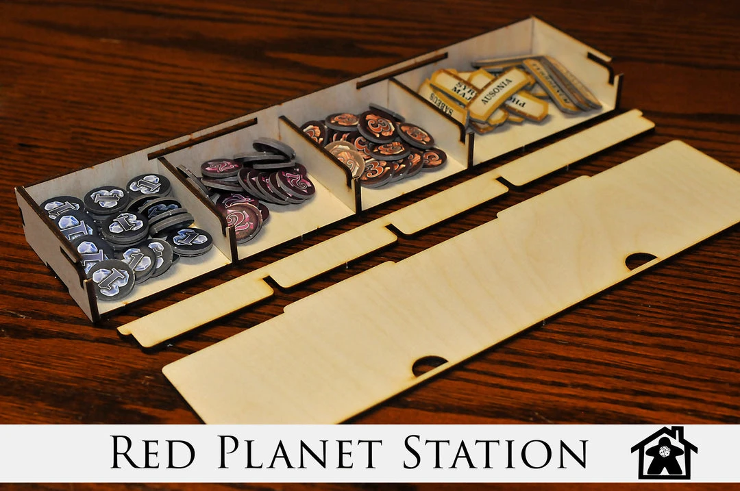 Meeple Realty - Red Planet Station (Compatible With MISSION RED PLANET™) 3 Meeple Realty - Red Planet Station (Compatible With MISSION RED PLANET™)