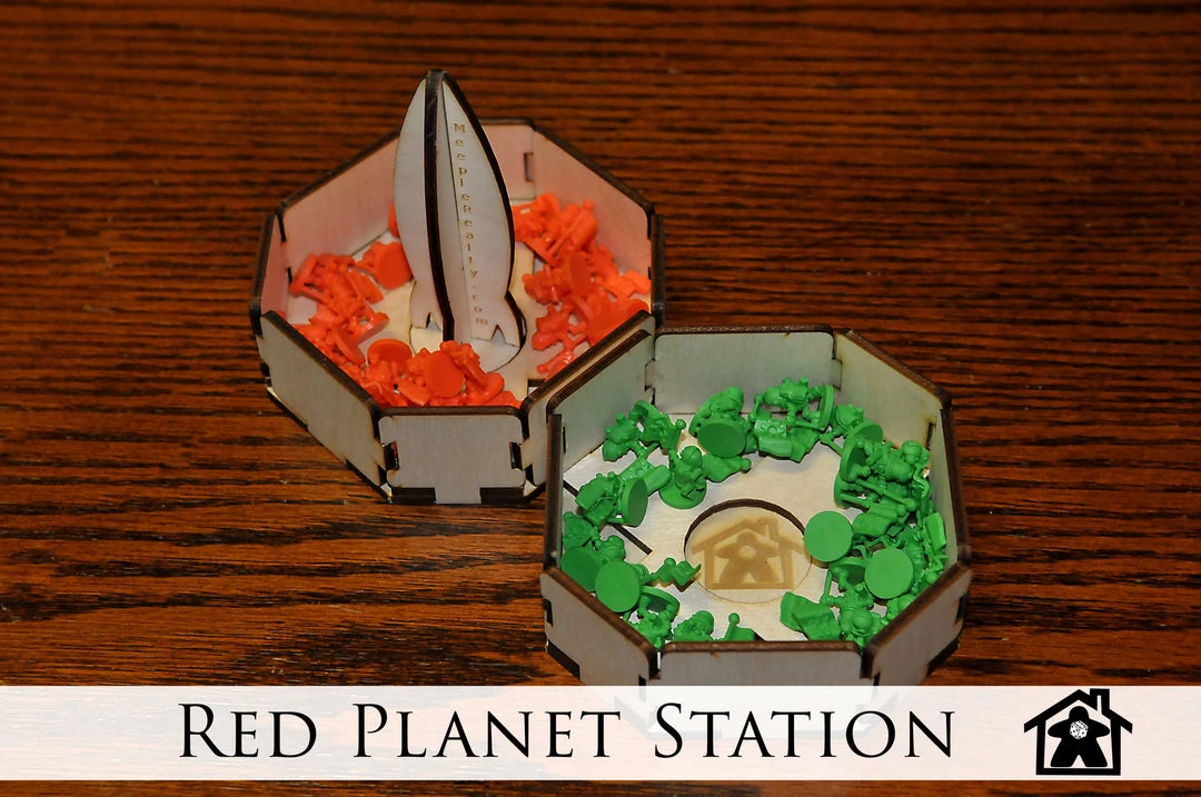Meeple Realty - Red Planet Station (Compatible With MISSION RED PLANET™) 5 Meeple Realty - Red Planet Station (Compatible With MISSION RED PLANET™)