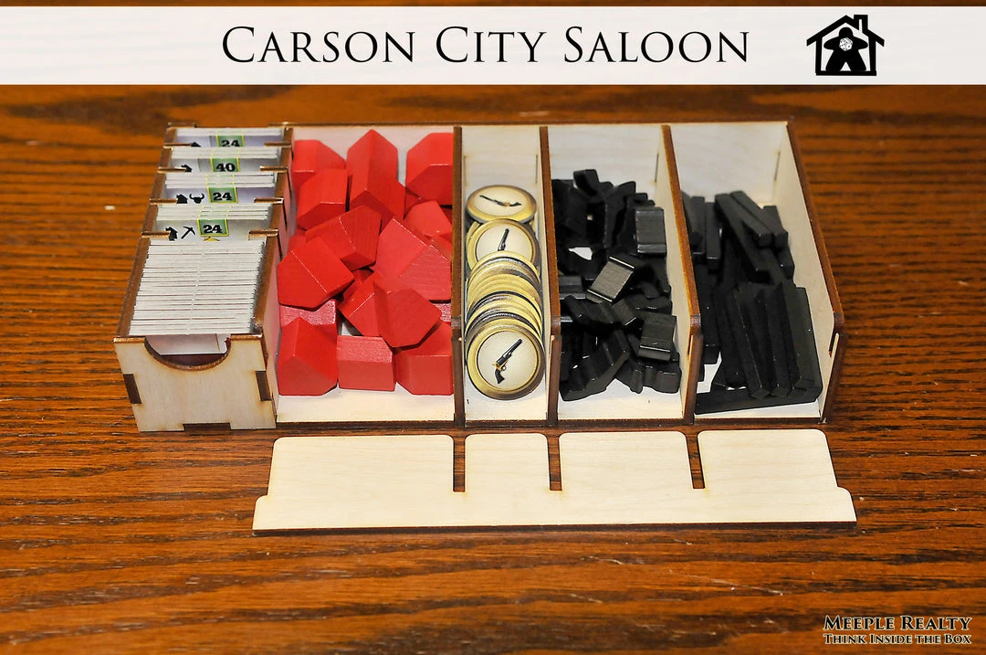 Meeple Realty - Carson City Saloon (Compatible With CARSON CITY: BIG BOX™) *PRE-ORDER* 8 Meeple Realty - Carson City Saloon (Compatible With CARSON CITY: BIG BOX™) *PRE-ORDER*