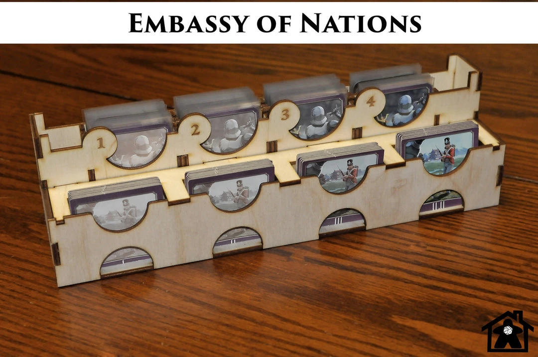 Meeple Realty - Embassy Of Nations (compatible With NATIONS™) 1 Meeple Realty - Embassy Of Nations (compatible With NATIONS™)