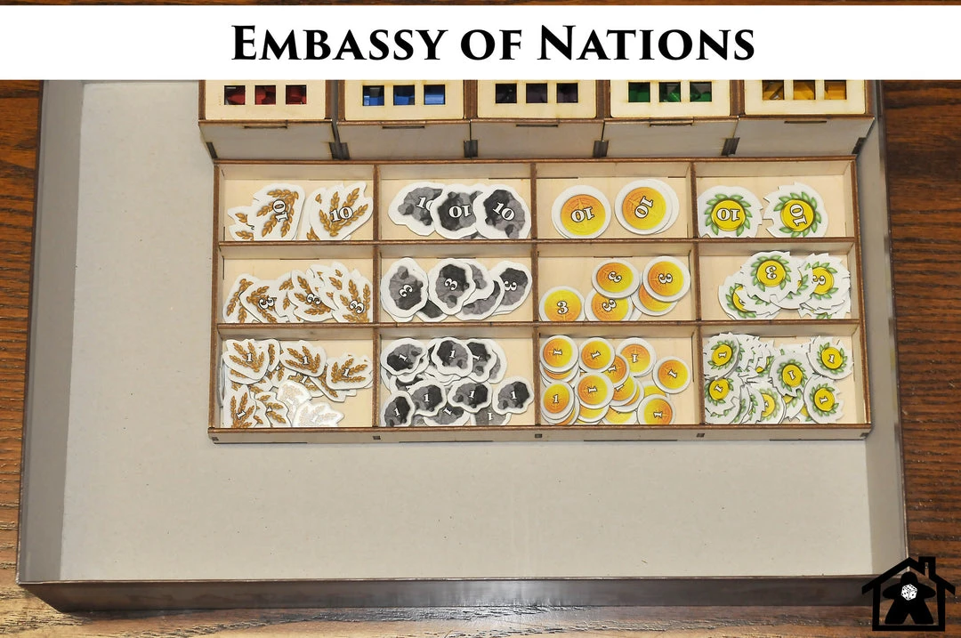 Meeple Realty - Embassy Of Nations (compatible With NATIONS™) 6 Meeple Realty - Embassy Of Nations (compatible With NATIONS™)