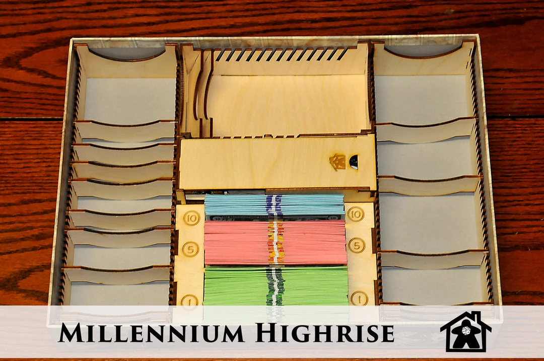 Meeple Realty - Millennium Highrise (Compatible With MILLENNIUM BLADES™) 2 Meeple Realty - Millennium Highrise (Compatible With MILLENNIUM BLADES™)