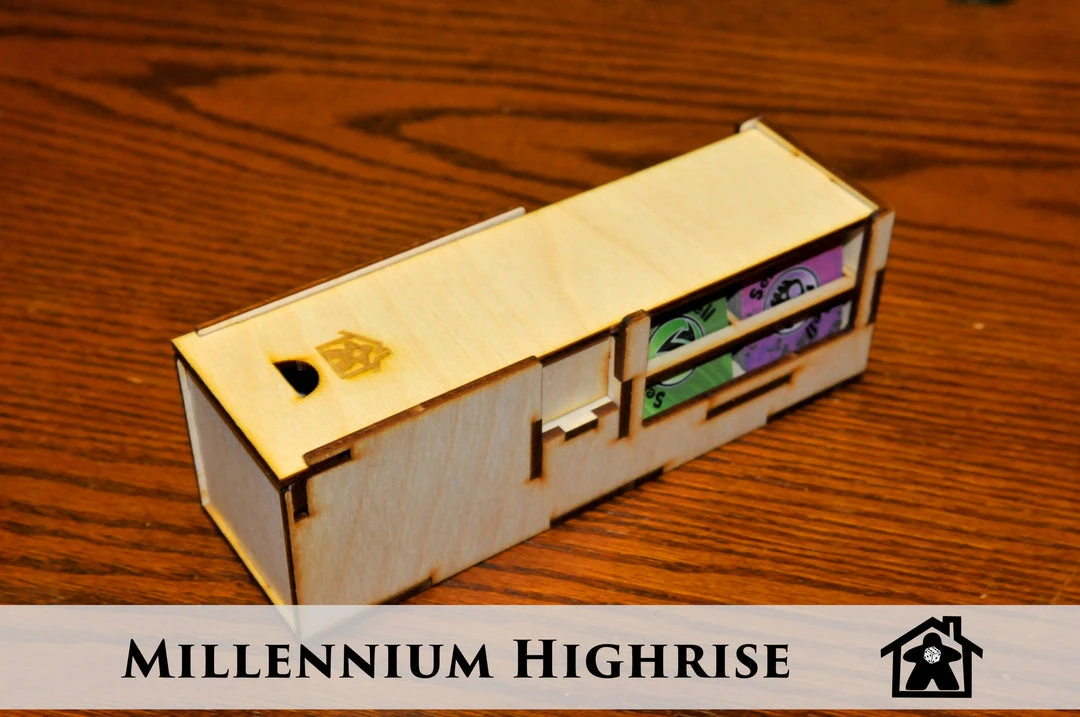 Meeple Realty - Millennium Highrise (Compatible With MILLENNIUM BLADES™) 5 Meeple Realty - Millennium Highrise (Compatible With MILLENNIUM BLADES™)