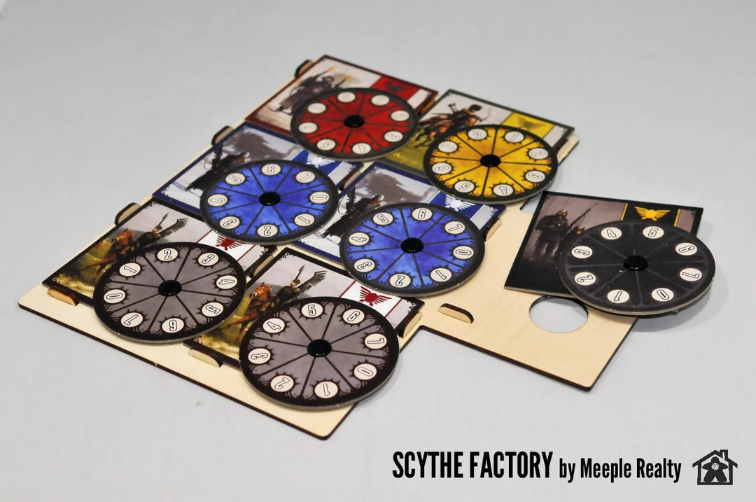 Meeple Realty - Scythe Factory (Compatible With SCYTHE™) 15 Meeple Realty - Scythe Factory (Compatible With SCYTHE™)