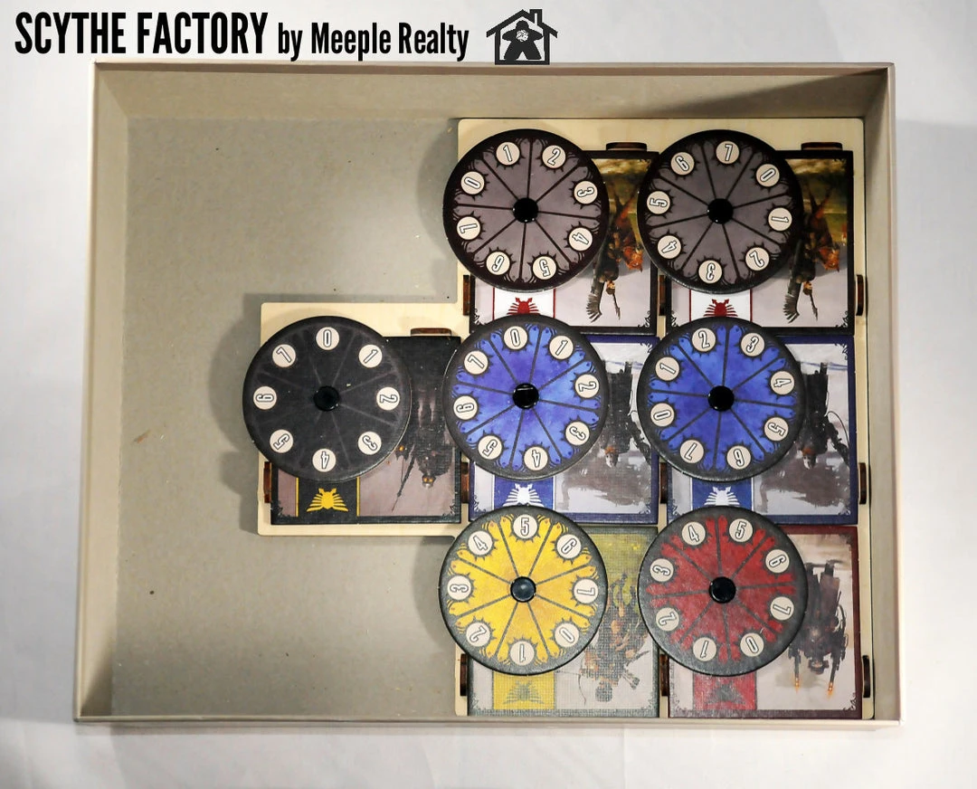 Meeple Realty - Scythe Factory (Compatible With SCYTHE™) 6 Meeple Realty - Scythe Factory (Compatible With SCYTHE™)