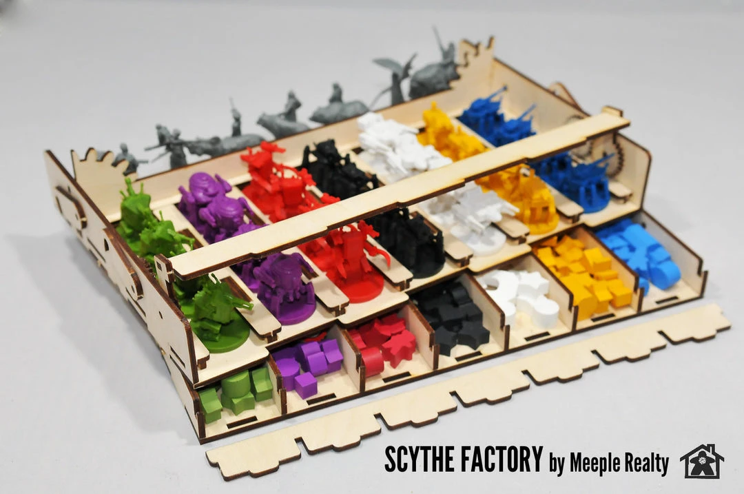 Meeple Realty - Scythe Factory (Compatible With SCYTHE™) 9 Meeple Realty - Scythe Factory (Compatible With SCYTHE™)