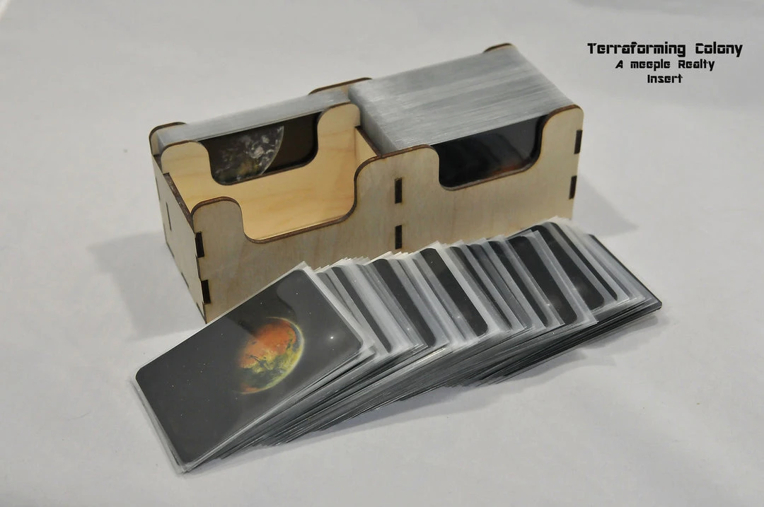 Meeple Realty - Terraforming Colony Insert (Compatible With TERRAFORMING MARS™ Second Edition) 5 Meeple Realty - Terraforming Colony Insert (Compatible With TERRAFORMING MARS™ Second Edition)