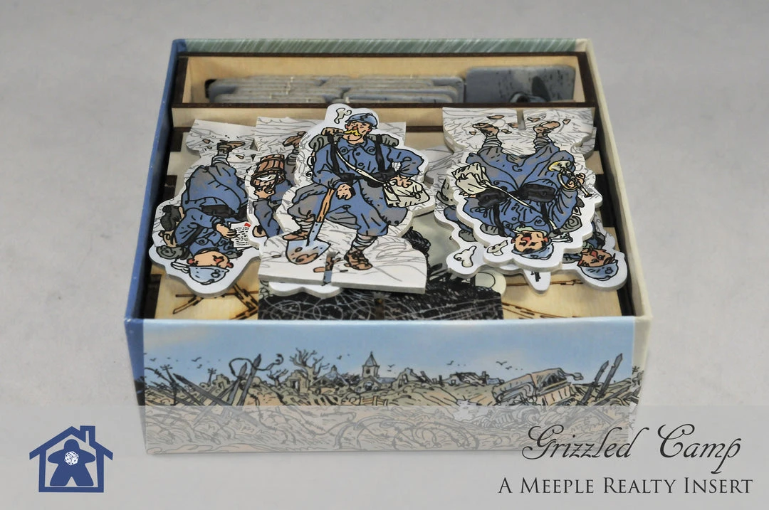 Meeple Realty - Grizzled Camp (Compatible With The Grizzled™ And The Grizzled: At Your Order!™) 6 Meeple Realty - Grizzled Camp (Compatible With The Grizzled™ And The Grizzled: At Your Order!™)