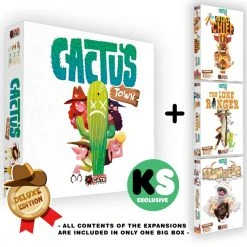 Second Gate Games Cactus Town (Kickstarter SHERIFF Deluxe Edition + 3 EXPANSIONS) Board Games 13 Second Gate Games Cactus Town (Kickstarter SHERIFF Deluxe Edition + 3 EXPANSIONS) Board Games
