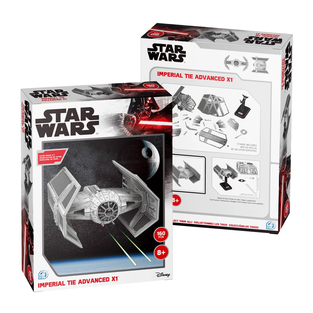 4D Puzz 3D Puzzle: Star Wars TIE Advance X1 Fighter Accessories 1 4D Puzz 3D Puzzle: Star Wars TIE Advance X1 Fighter Accessories