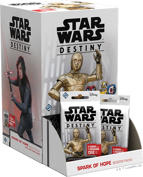 Fantasy Flight Games Board Games Star Wars: Destiny – Spark Of Hope Booster Display 1 Fantasy Flight Games Board Games Star Wars: Destiny – Spark Of Hope Booster Display