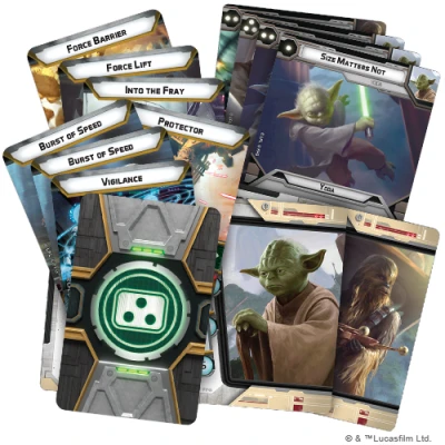Fantasy Flight Games Star Wars: Legion - Grand Master Yoda Commander Expansion 3 Fantasy Flight Games Star Wars: Legion - Grand Master Yoda Commander Expansion