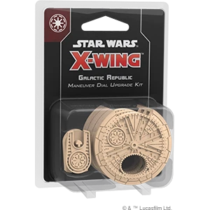 Fantasy Flight Games Board Games Star Wars X-Wing (Second Edition): Galactic Republic Maneuver Dial Upgrade Kit 1 Fantasy Flight Games Board Games Star Wars X-Wing (Second Edition): Galactic Republic Maneuver Dial Upgrade Kit