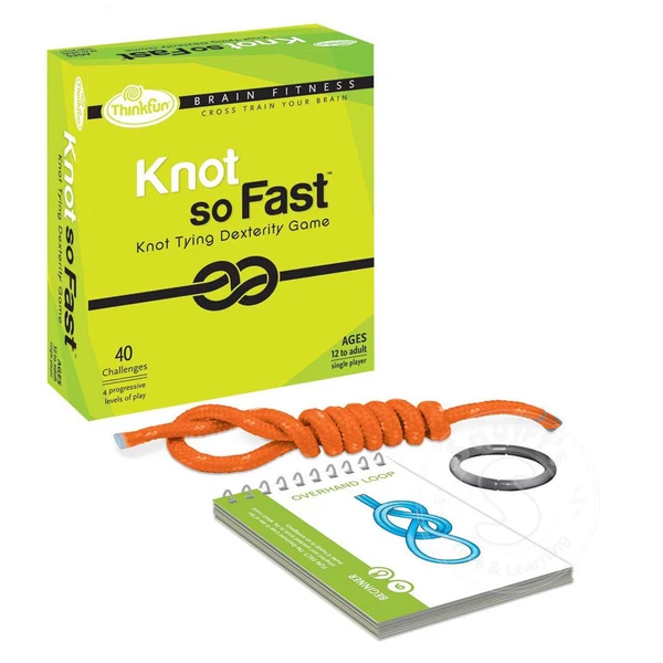 ThinkFun Brain Fitness Knot So Fast Board Games 1 ThinkFun Brain Fitness Knot So Fast Board Games