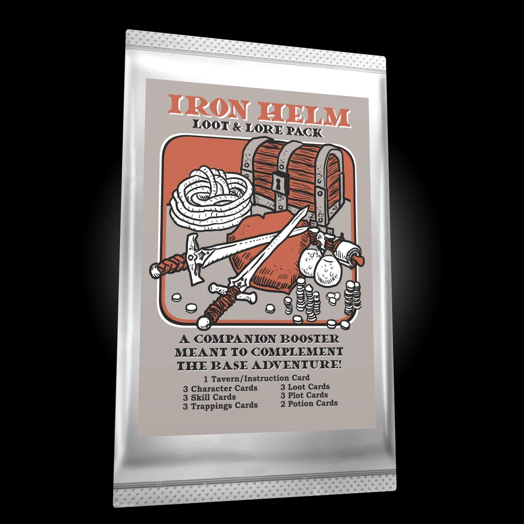 Grey Gnome Games Iron Helm: Loot & Lore Board Games 1 Grey Gnome Games Iron Helm: Loot & Lore Board Games