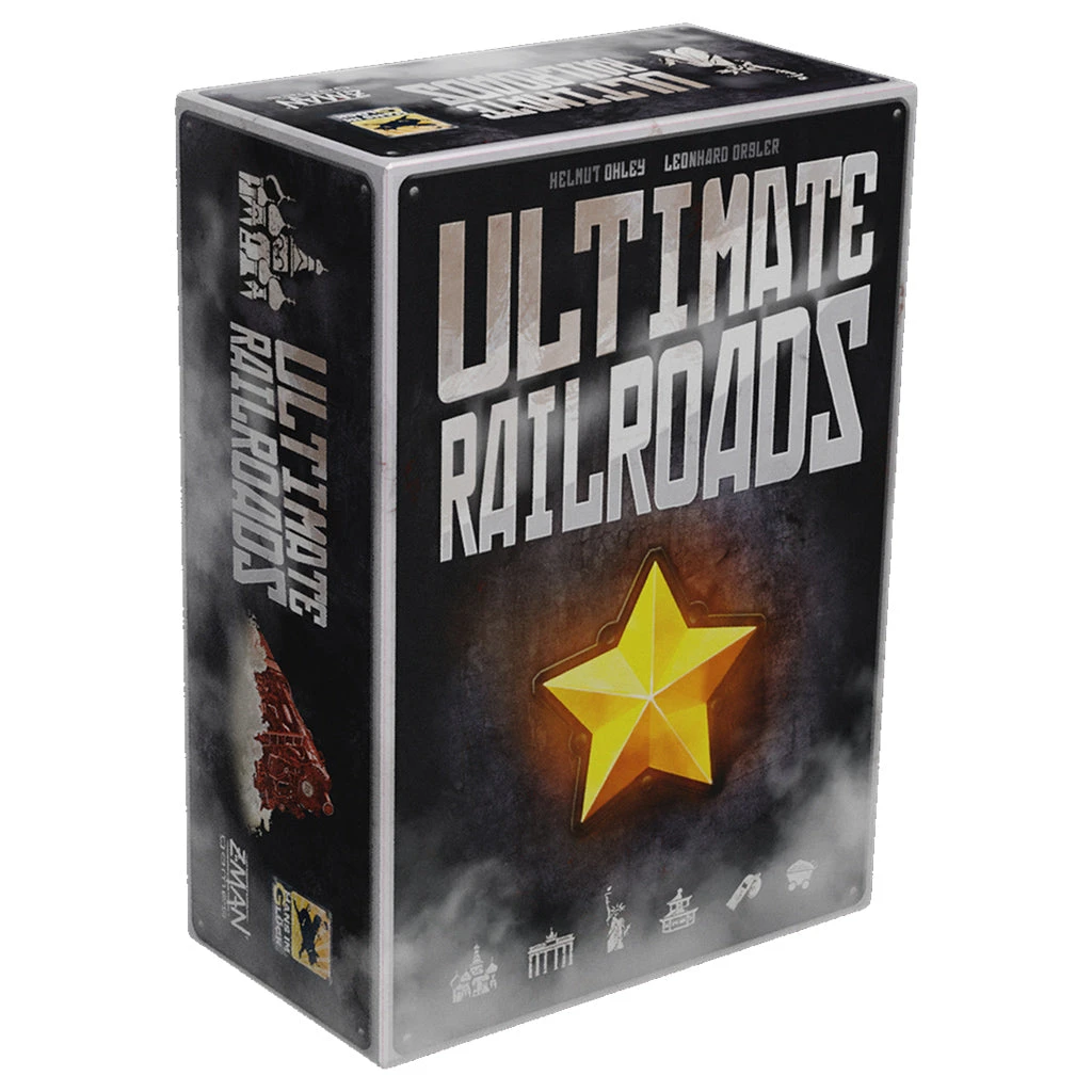 Z-Man Games Ultimate Railroads (English Edition) Board Games 1 Z-Man Games Ultimate Railroads (English Edition) Board Games